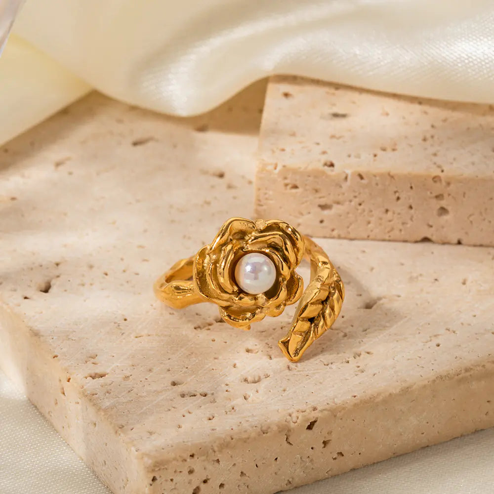 Gold Plated Stainless Steel Ring