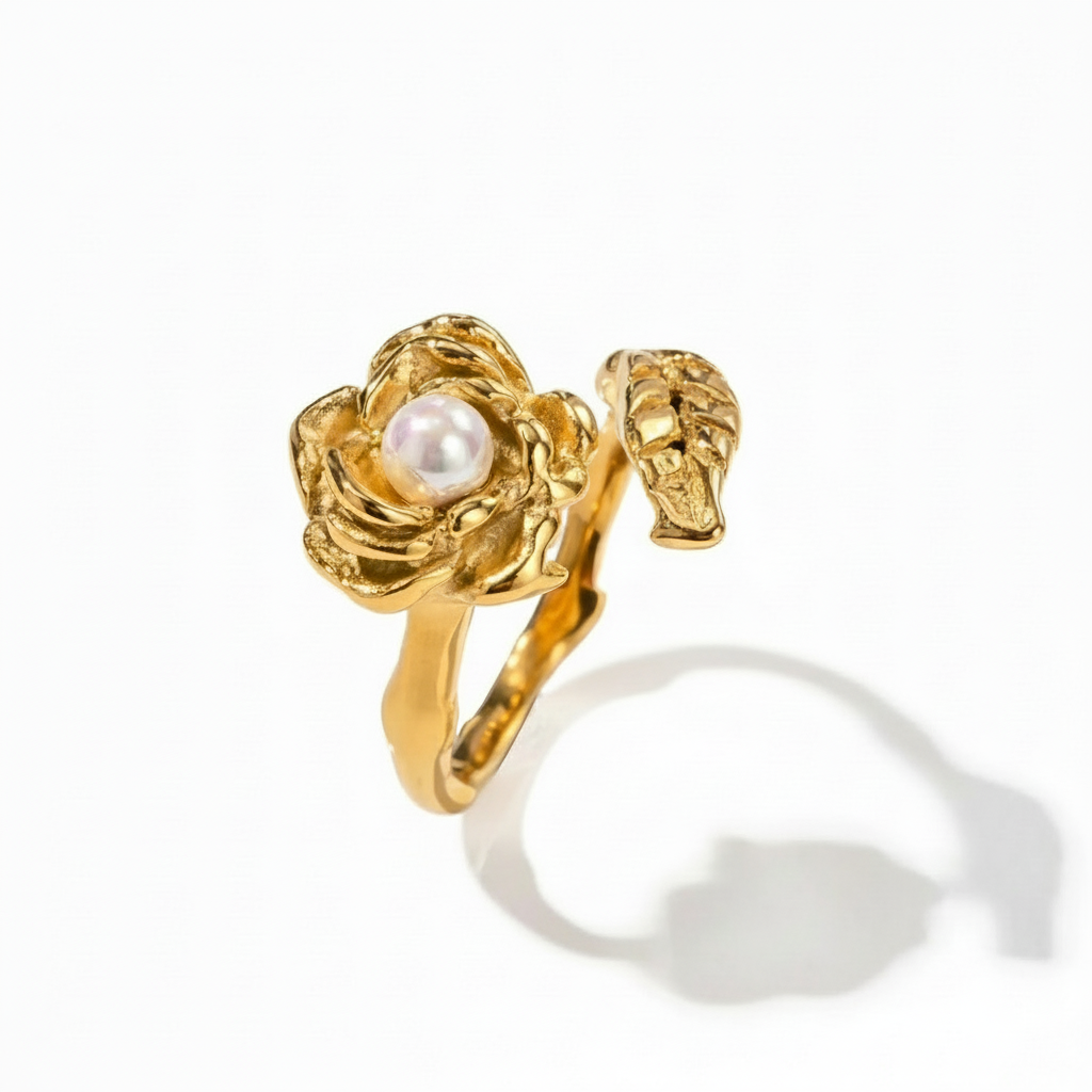 Gold Plated Stainless Steel Ring